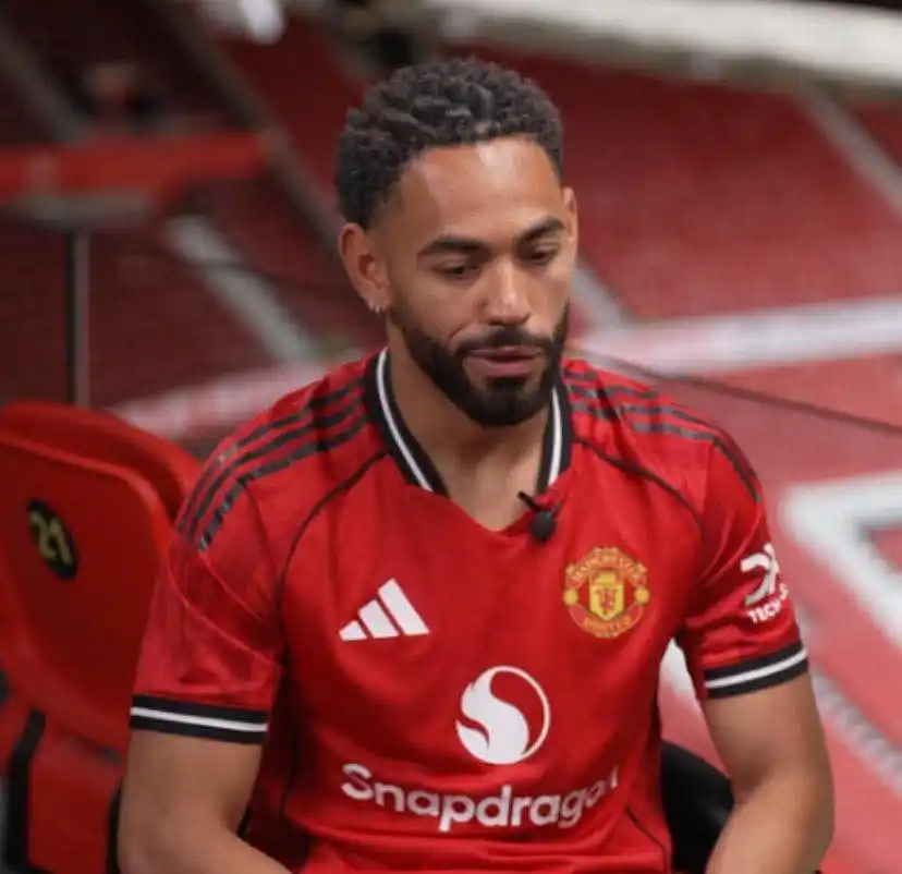 Image from MUFC INDONESIA🇮🇩🇲🇨: 🚨🔴 Matheus Cunha: "TIDAK ada satu pun pemain yang datang ke sini tan...