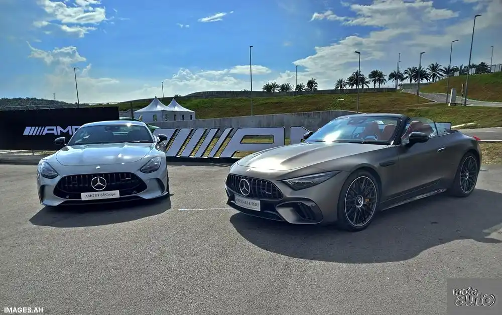 Image from MotaAuto.com: Mercedes-Benz Malaysia launches two new Mercedes-AMG sportscars  After...