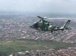 Image from Peak Newspaper Nigeria: Military Deploys Air Surveillance Over Makurdi After Guma Killings Th...