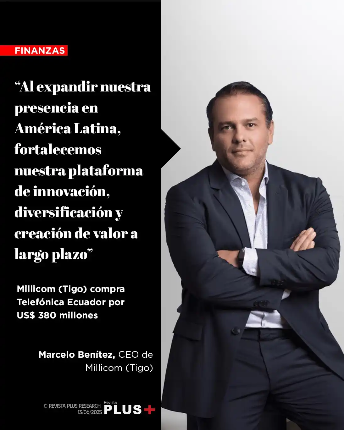Image from Revista PLUS: 🏛️ MILLICOM COMPRA TELEFÓNICA ECUADOR 🏛️ Telefónica ha alcanzado un...