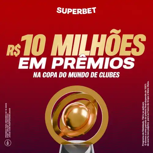 Image from Lance! Santos: Mundial na Superbet vale R$ 10 Milhões! Na Copa do Mundo de Clubes, a...