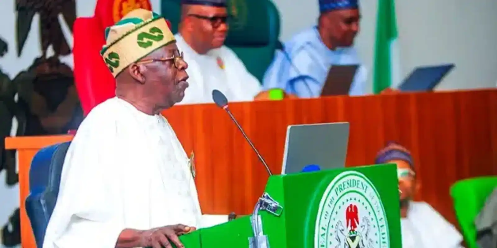 Image from Sahara Reporters: National Assembly Transmits Controversial Tax Reform Bills To Tinubu F...