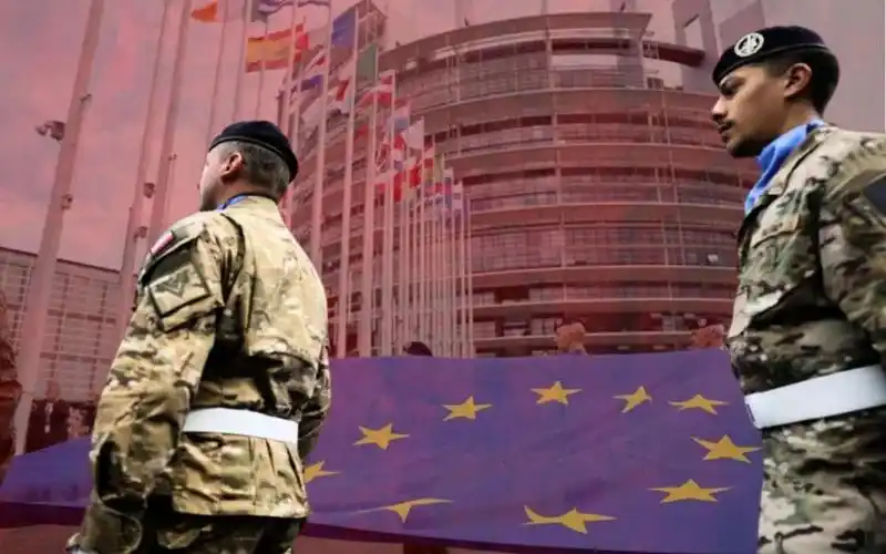 Image from Il Politico Web: *NATO e UE, rapporto su difesa e sicurezza* Leggi qui: https://bitl.t...