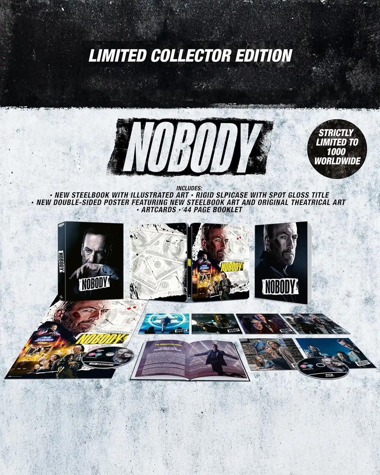 Image from Bluraymania: Никто (Nobody) (2021) (англ. язык) (4K UHD + Blu-ray) Collector's Edit...