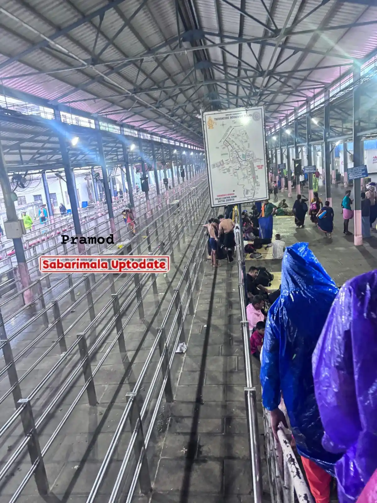 Image from 𝐒𝐚𝐛𝐚𝐫𝐢𝐦𝐚𝐥𝐚 𝐔𝐩𝐭𝐨𝐝𝐚𝐭𝐞: No Crowd & Light Rain | Nadapandal | Sannidhanam  📸Pramod sabarimalau...