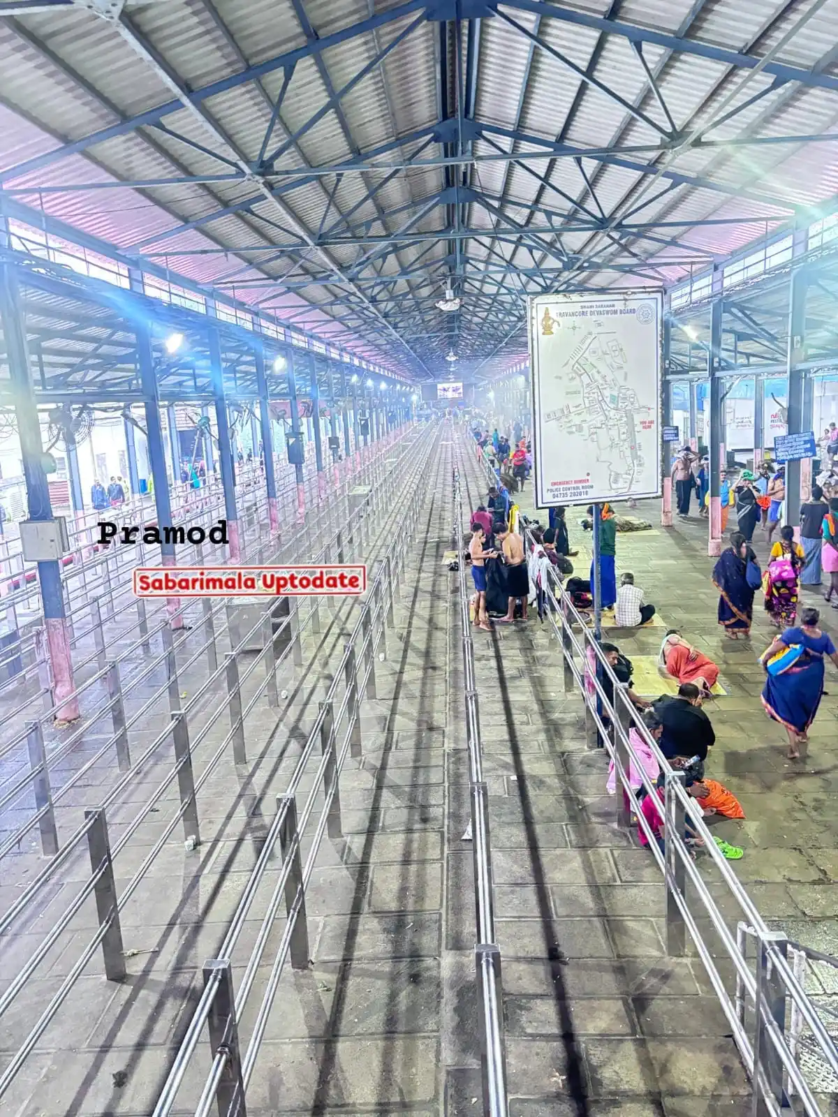 Image from 𝐒𝐚𝐛𝐚𝐫𝐢𝐦𝐚𝐥𝐚 𝐔𝐩𝐭𝐨𝐝𝐚𝐭𝐞: No Crowd & Light Rain | Nadapandal | Sannidhanam  📸Pramod sabarimalau...