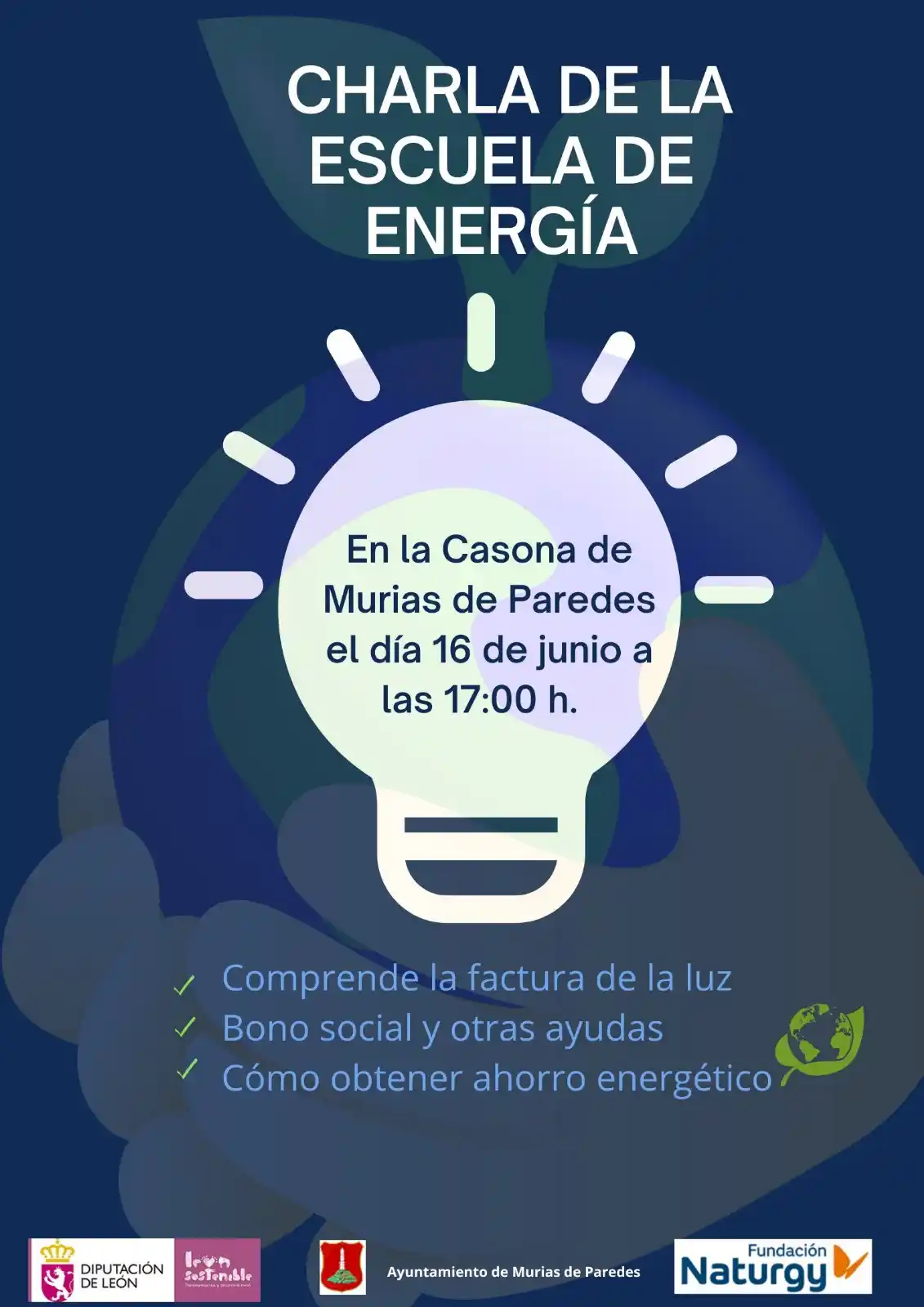 Image from Ayto. Murias de Paredes: 🔌💡 ¡No te pierdas la Charla de la Escuela de Energía en Murias de Pa...