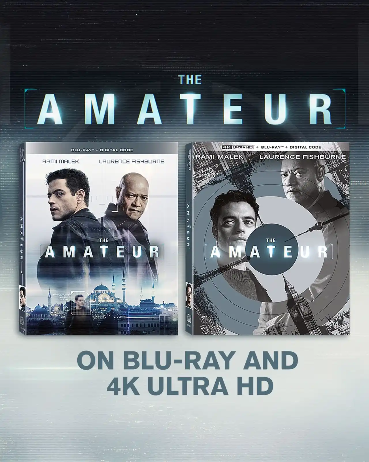 Image from Bluraymania: Новичок (The Amateur) (2025) (4K UHD + Blu-ray) В продаже на 4K UHD и...
