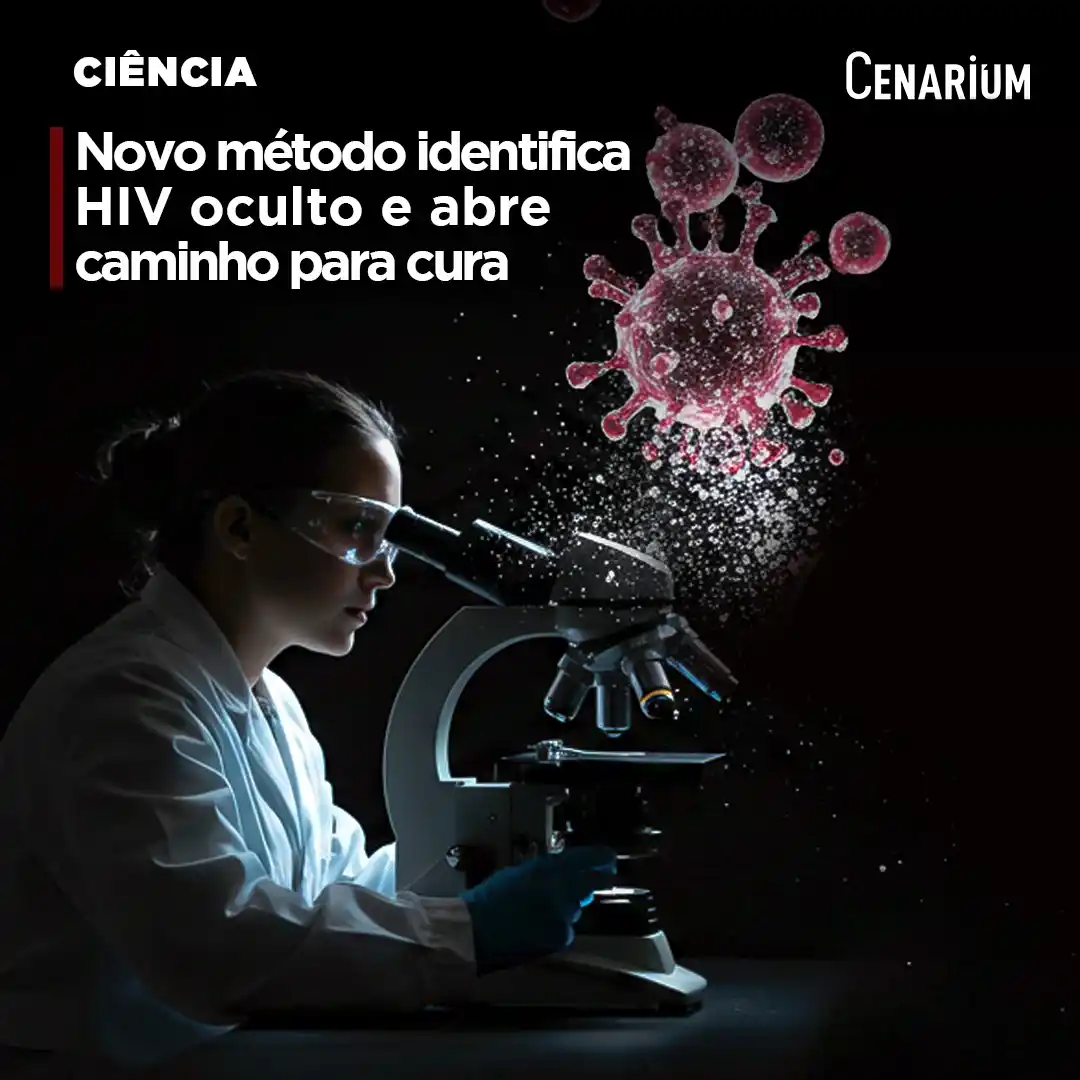 Image from CENARIUM: 🧪 *Novo método identifica HIV oculto e abre caminho para cura* Pesqu...