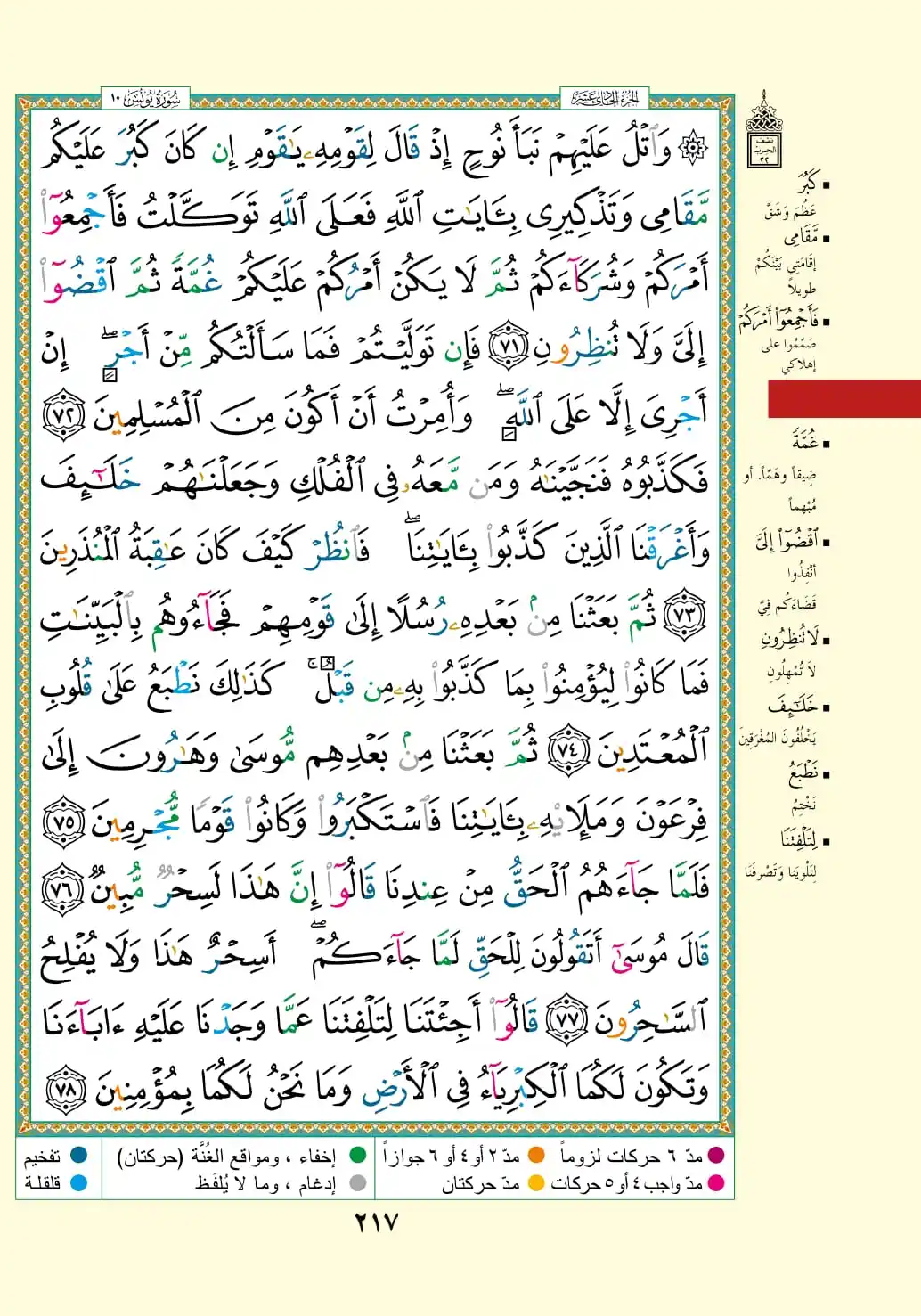 Image from آية وحديث: { وَاتْلُ عَلَيْهِمْ نَبَأَ نُوحٍ إِذْ قَالَ لِقَوْمِهِ يَاقَوْمِ إِنْ...