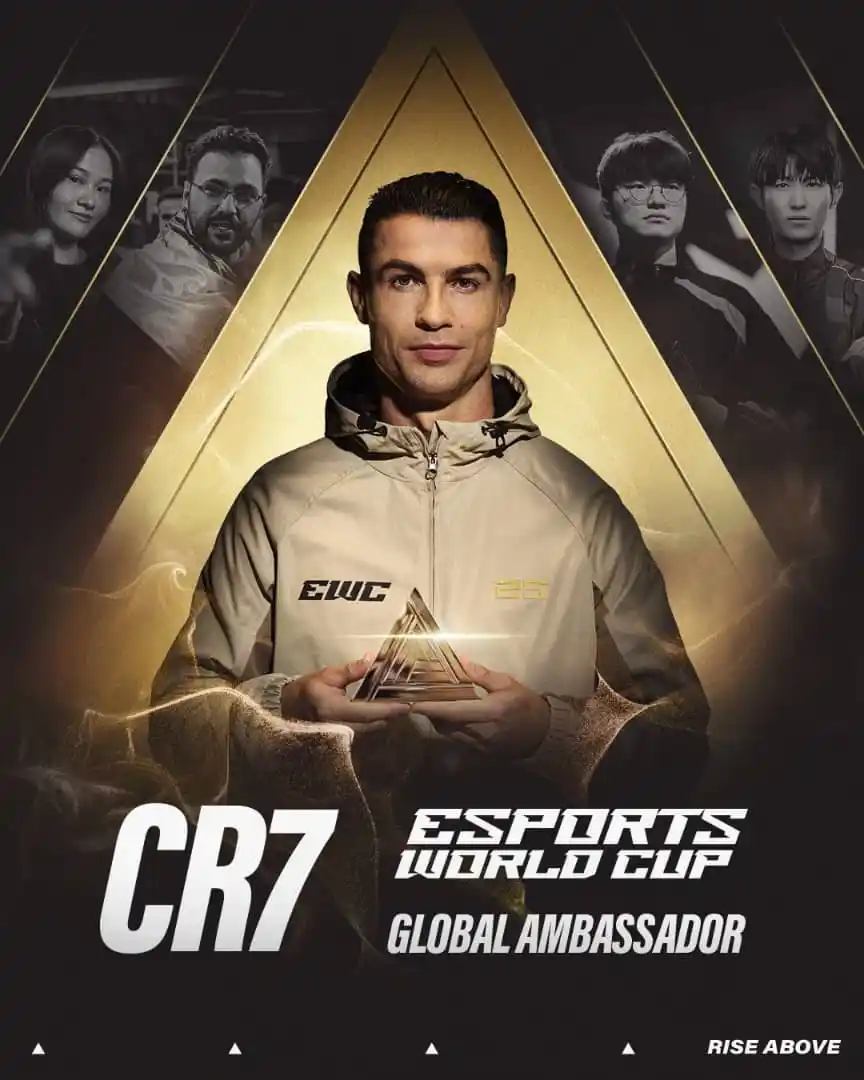 Image from Maiden Football And Sports News Update ⚽: *Official:* Global superstar Cristiano Ronaldo teams up with the Espor...