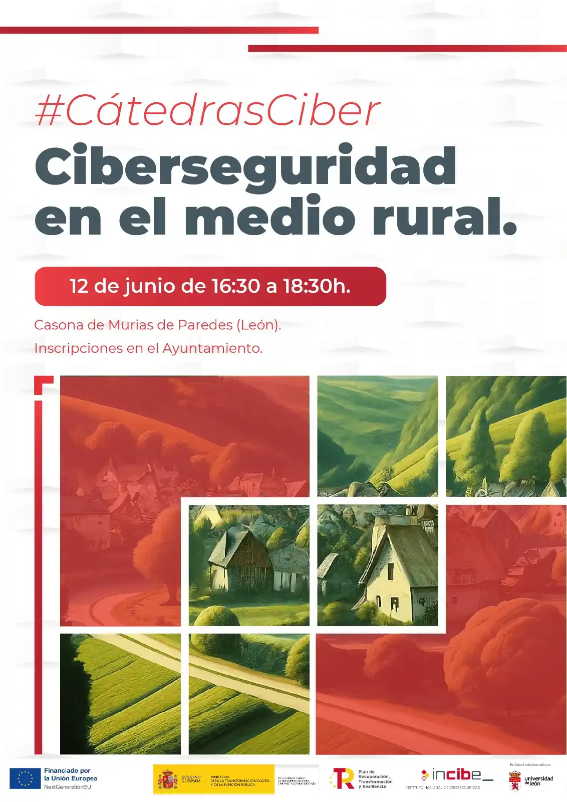 Image from Ayto. Murias de Paredes: Os recuerdo que esta tarde es la charla sobre ciberseguridad, no debé...