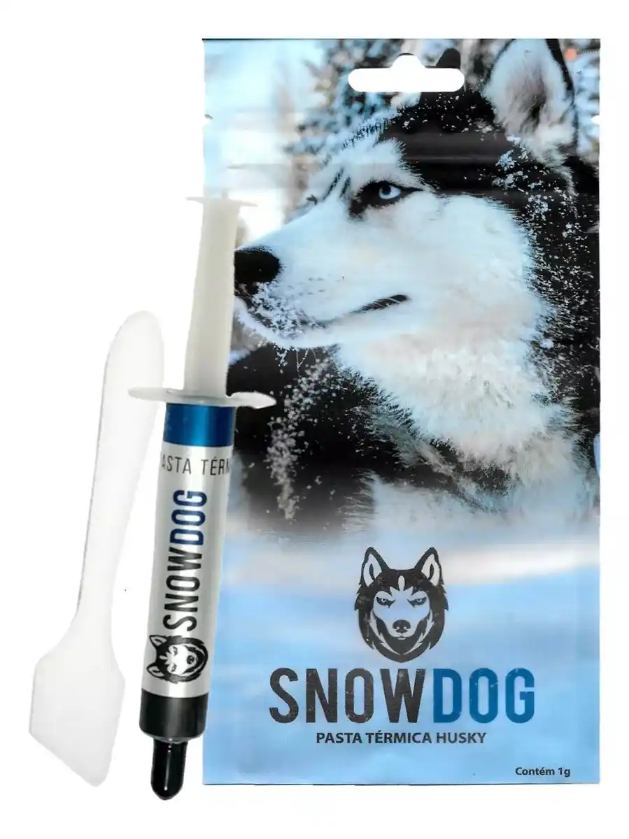 Image from GPCR Promo - Hardware e Tecnologia: 🔥Pasta Termica Snowdog Husky 1g 12.8w/mk - Alta Performance - Pasta ...