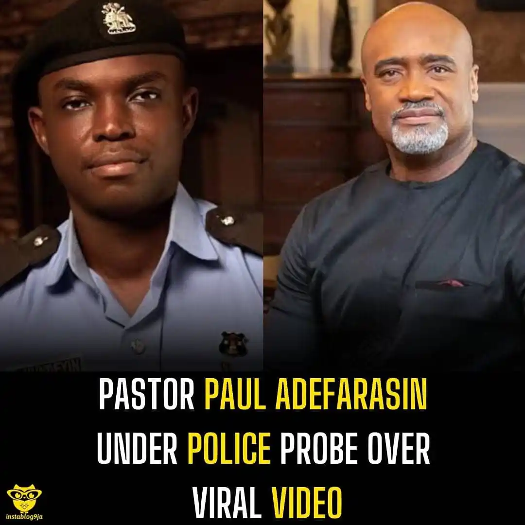 Image from Instablog9ja Network: Pastor Paul Adefarasin Under Police Probe Over Viral Video. Senior Pa...