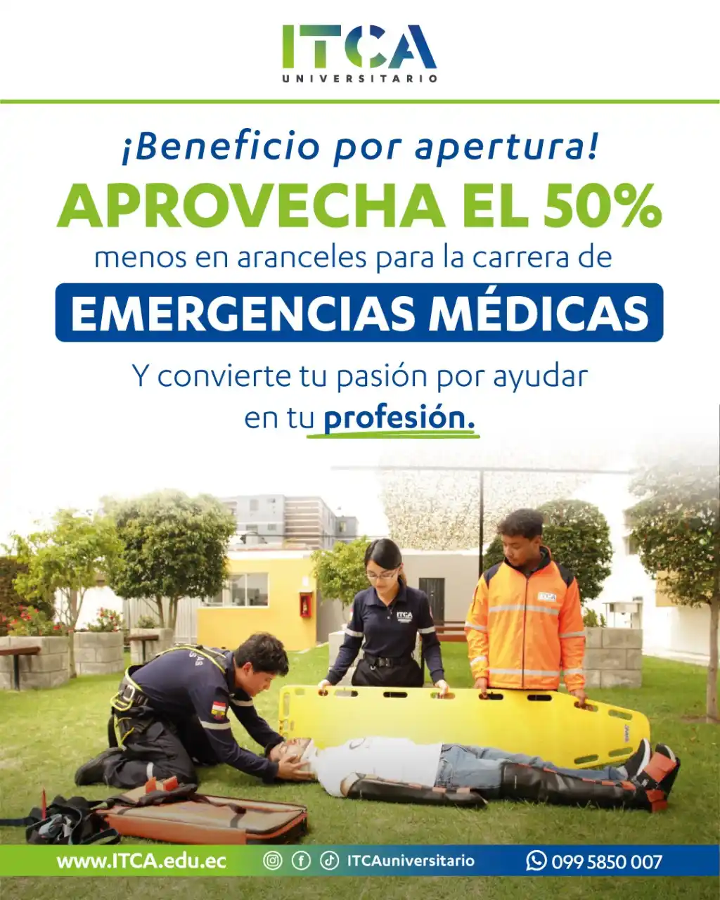 Image from La Primicia De Manta: 🅿️¡Beneficio por apertura! Aprovecha el 50% menos en aranceles Estud...