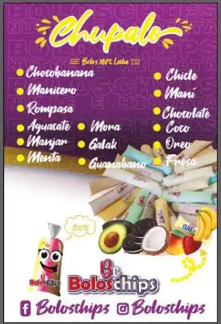 Image from La Primicia De Manta: 🅿️Deliciosos boloschips 100% leche. Variedad de sabores 🍌🍓🥑🍬🍫🥜�...