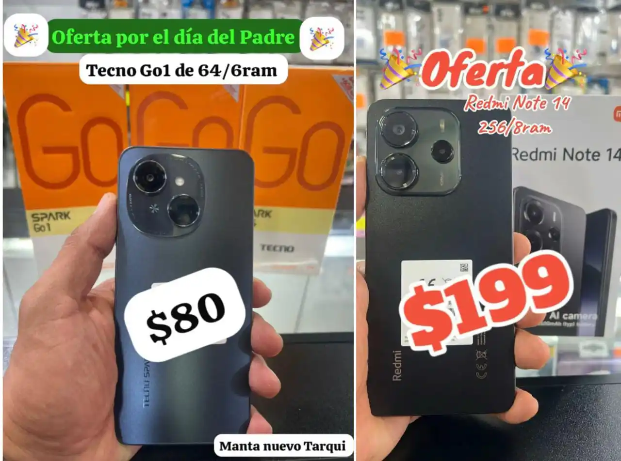 Image from La Primicia De Manta: 🅿️🎉🎉Promociones por el día del Padre🎉🎉 💥Celulares en efectivo a...