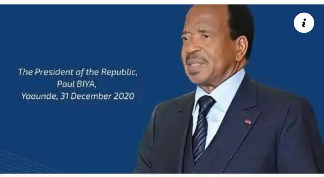Image from Mimi Mefo Info (MMI) : President Paul Biya, or whoever is governing and posting on social med...