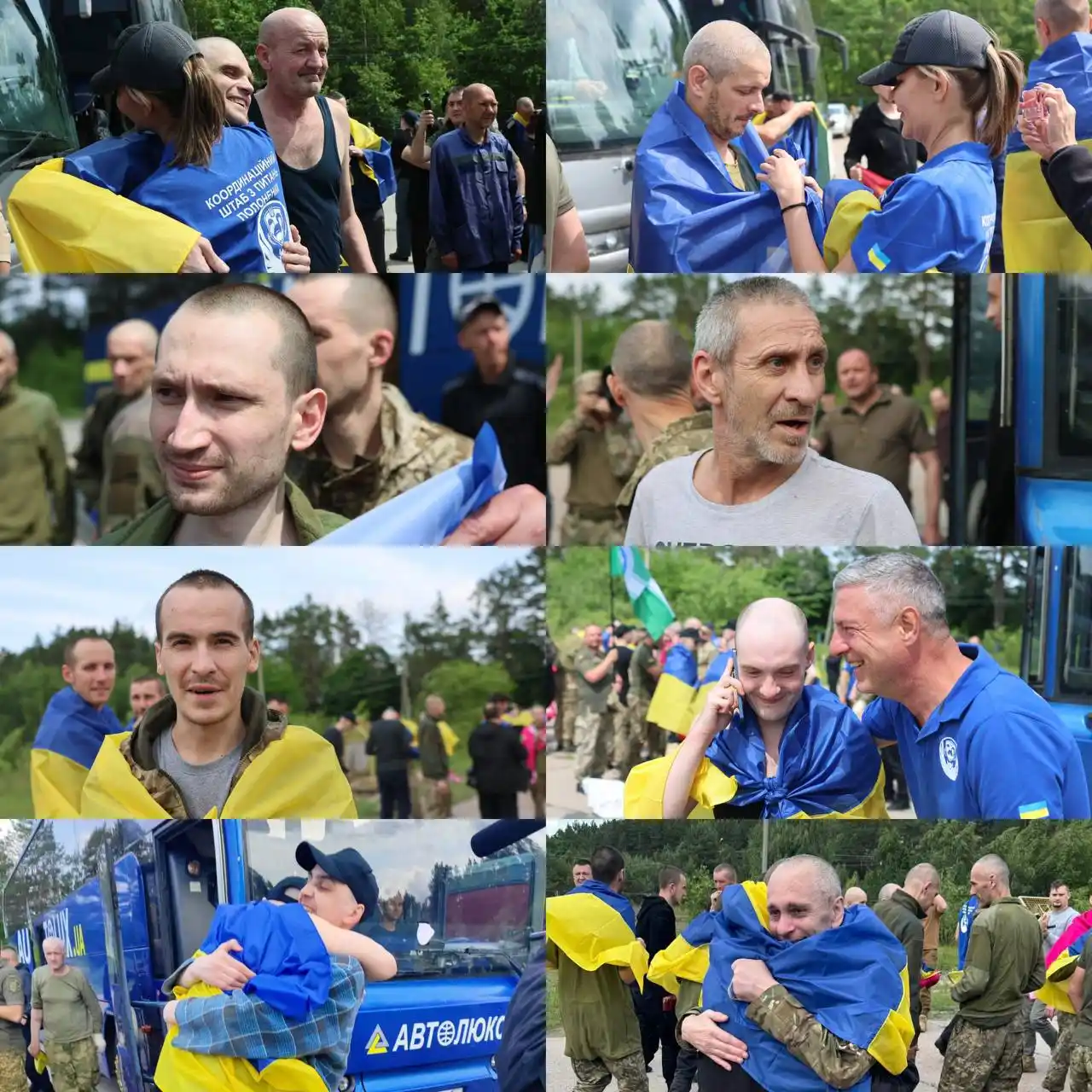 Image from Сумська міська рада: Продовжуємо забирати наших людей із російського полону. Це вже четверт...
