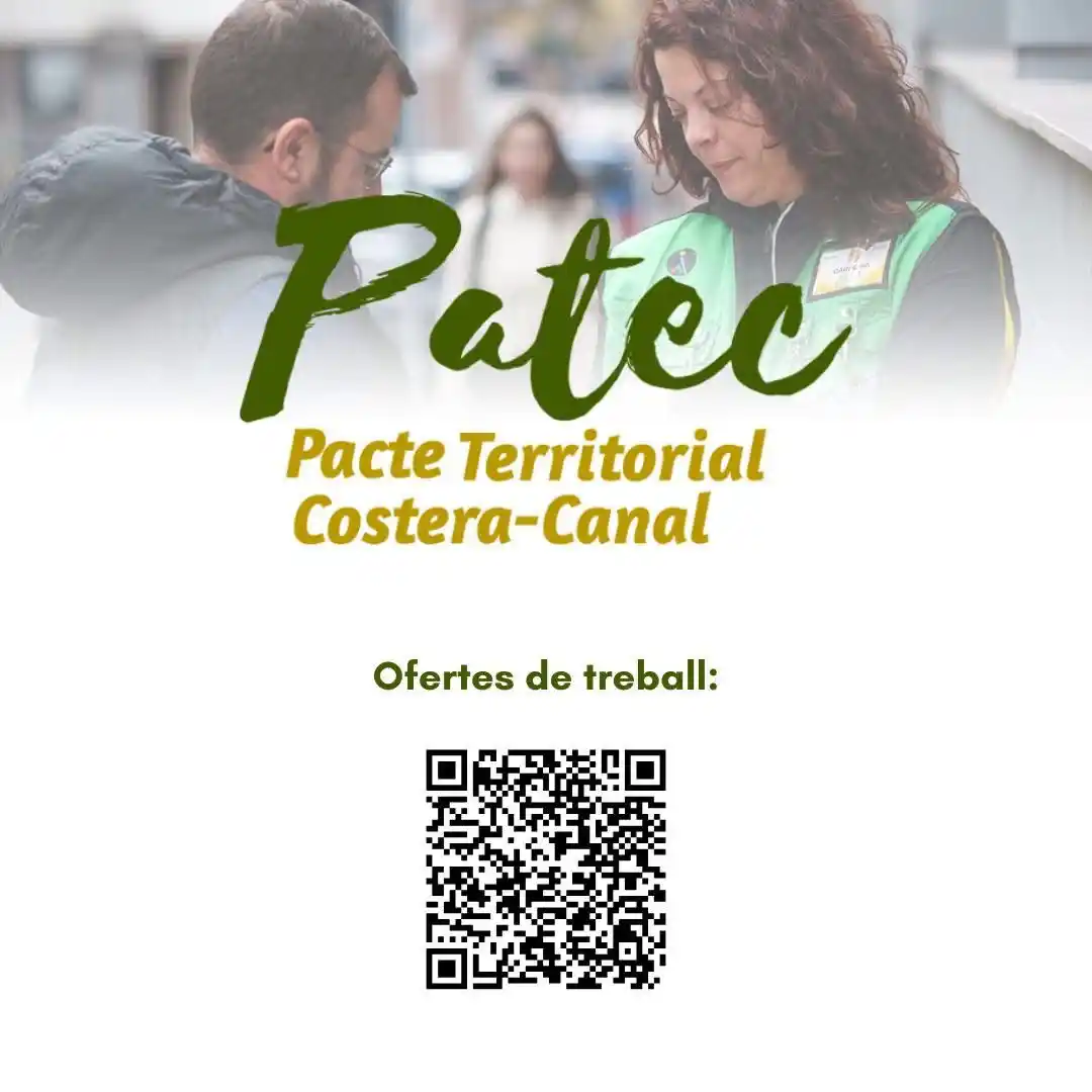 Image from Ajuntament de Canals: 📲 Sabies que en el Portal d'Ocupació del Pacte Territorial Costera-Ca...