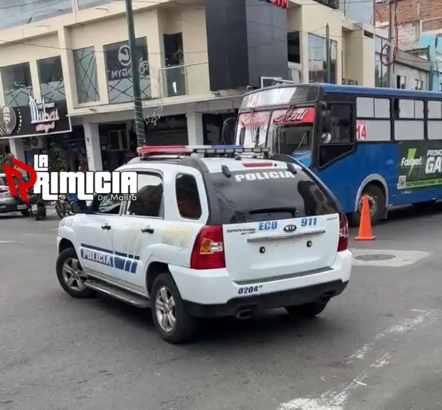 Image from La Primicia De Manta: Se reporta balacera en la calle 15 avenida 24 se presume que sería por...