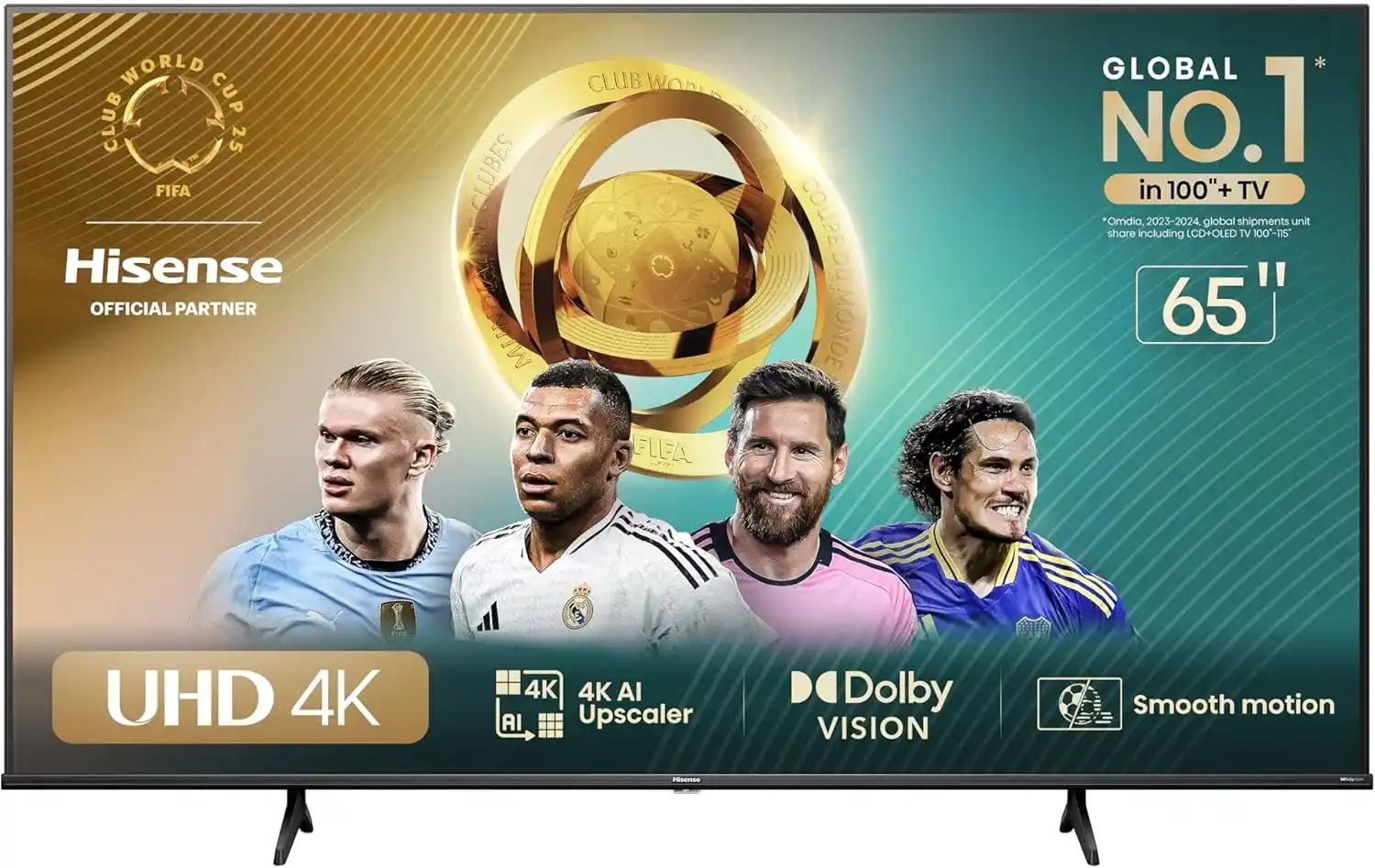 Image from GPCR Promo - Hardware e Tecnologia: 🔥Smart TV Hisense 4K 65" UHD HDR10+ Dolby Vision Game Mode Controle P...