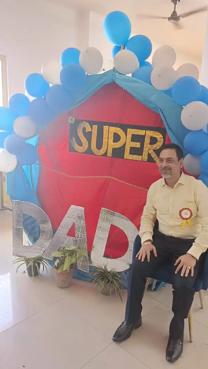 Image from St Xavier's High School, Hardoi: St. Xavier's High School celebrated *Father's Day* with enthusiasm thr...