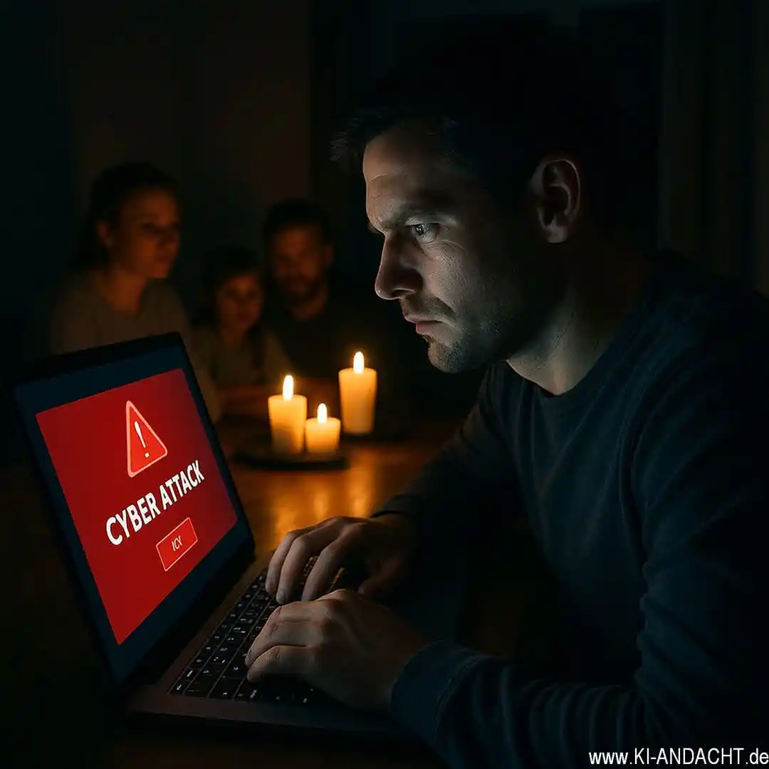 Image from KI-Andacht: 💻 Strom weg, Netz tot, Chaos pur? 🔌 Die neuen Warnungen vor Cyberang...