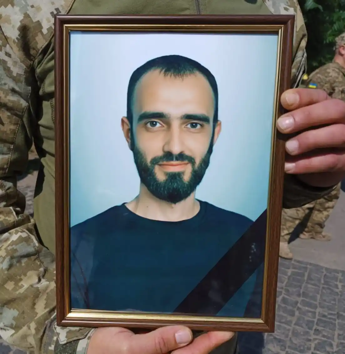 Image from Сумська міська рада: 🕯Сьогодні Сумська громада попрощалась з Миколою Гордієнком  Штаб-серж...