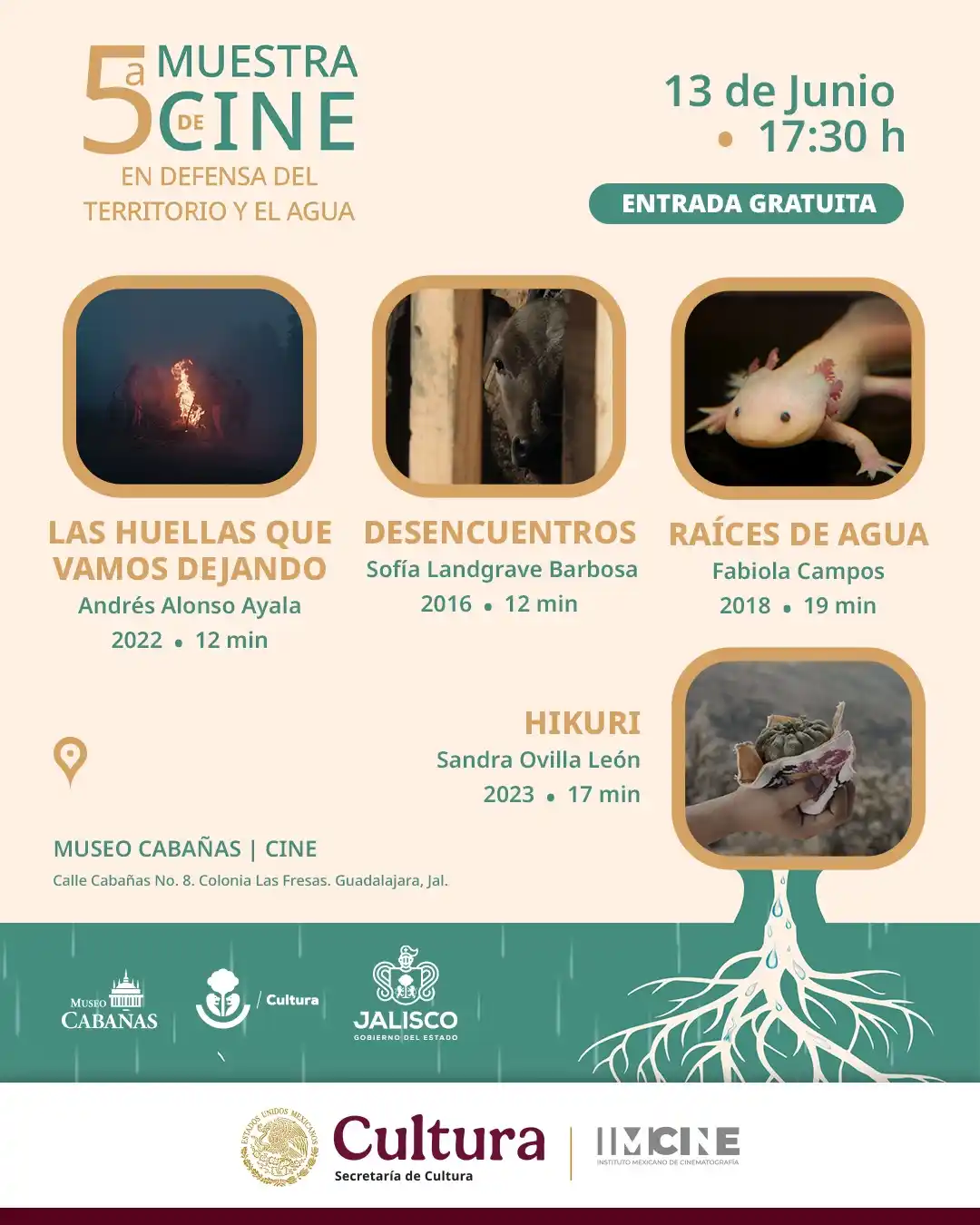 Image from CINE CABAÑAS: 📽 Te invitamos a la última proyección de la Muestra de Cine en Defens...
