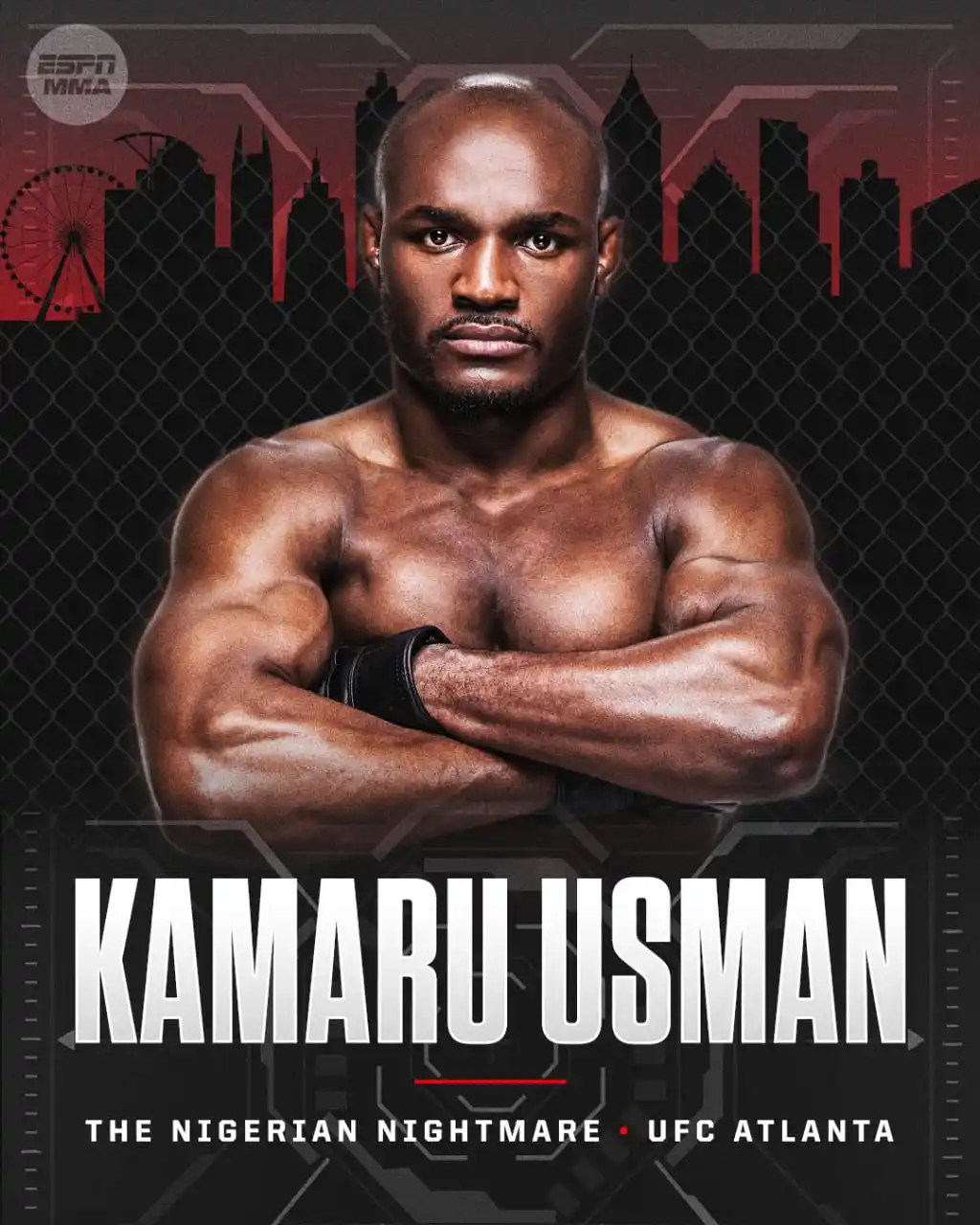 Image from Maiden Football And Sports News Update ⚽: THE NIGERIAN NIGHTMARE IS BACK 🙌 Kamaru Usman beats Joaquin Buckley...