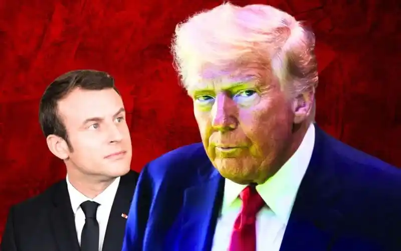 Image from Il Politico Web: *Trump smaschera Macron: “Cerca solo pubblicità”* Leggi qui: https://...