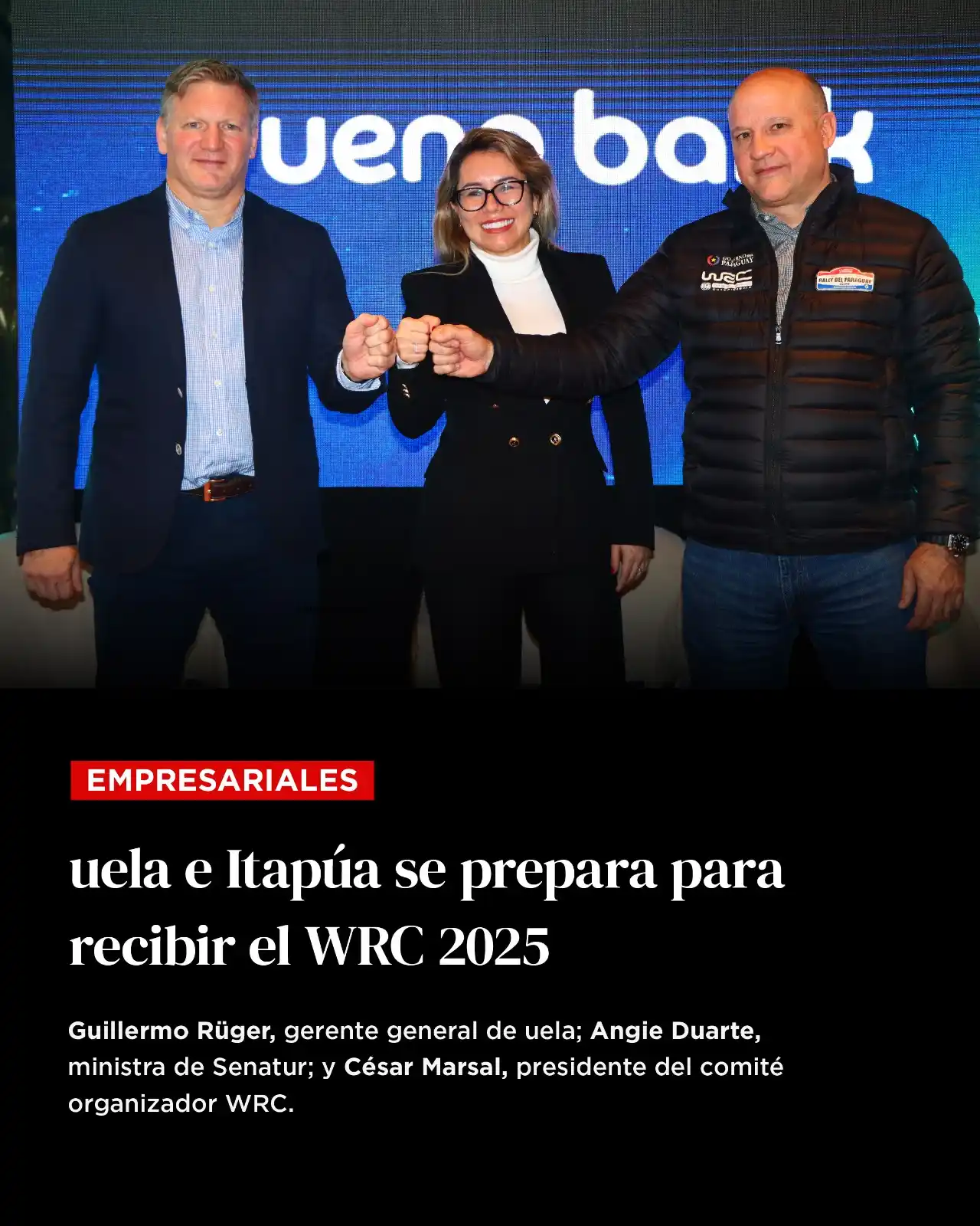 Image from Revista PLUS: ✈️ uela, en su rol de Travel Partner oficial del World Rally Champions...