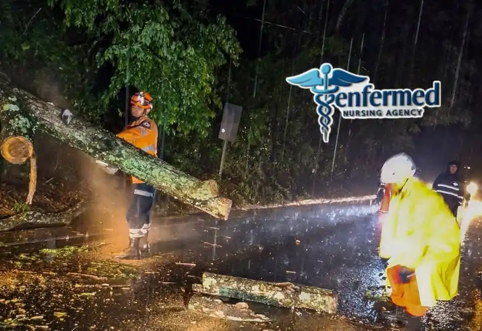 Image from ENFERMED Y Emergencias SV: USULUTÁN. Equipos de primera respuesta realizaron la remoción de un á...
