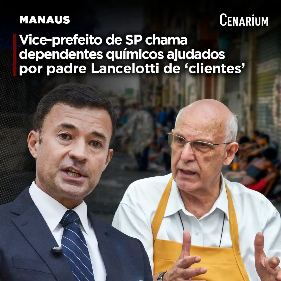 Image from CENARIUM: ⚠️ *Vice-prefeito de SP chama dependentes químicos ajudados por padre ...
