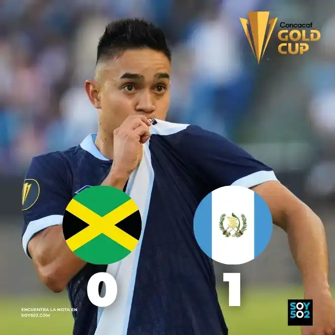 Image from Soy502: ¡Victoria para la Azul y Blanco! 🇬🇹 La Selección de Guatemala venc...