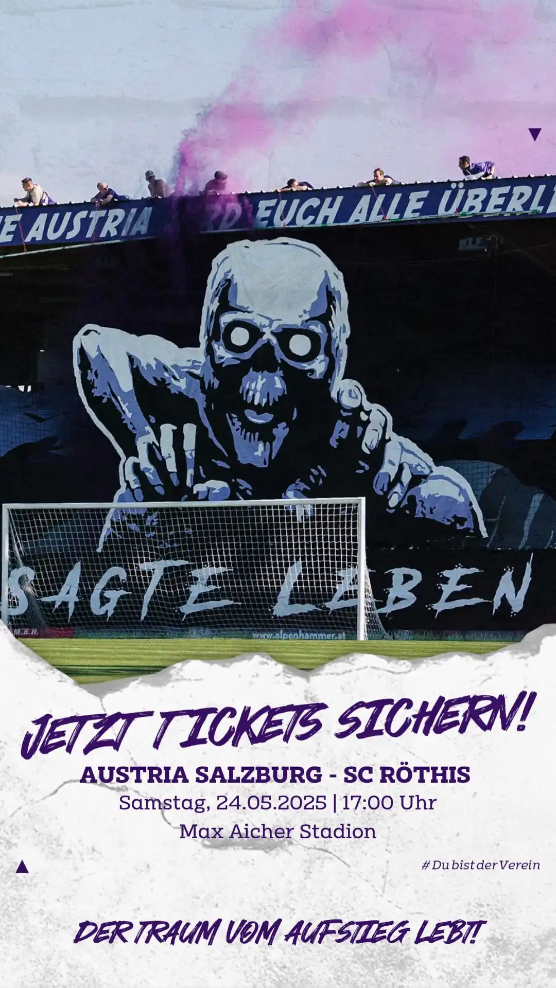 Image from SV Austria Salzburg: Waaaas? Noch kein Ticket für Samstag? Na dann aber schnell ...  🎟 htt...