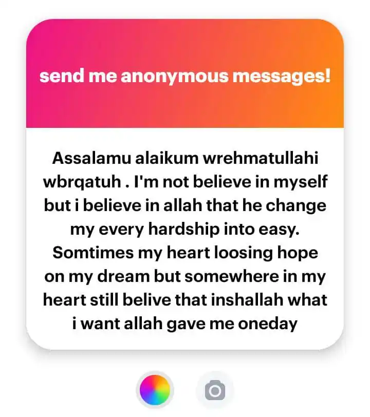 Image from ~๐๐โ๐ผโ๐พ๐โ ๐โ ๐ป๐ผ๐ผโ๐ค๐ผ: Waalaikum Salam warahmatullahi wabarakatuh ๐ผ Itโs okay to struggle ...
