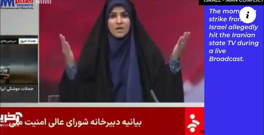 Image from Mimi Mefo Info (MMI) : “You hear the sound of the aggressor attacking the truth.” This is wha...