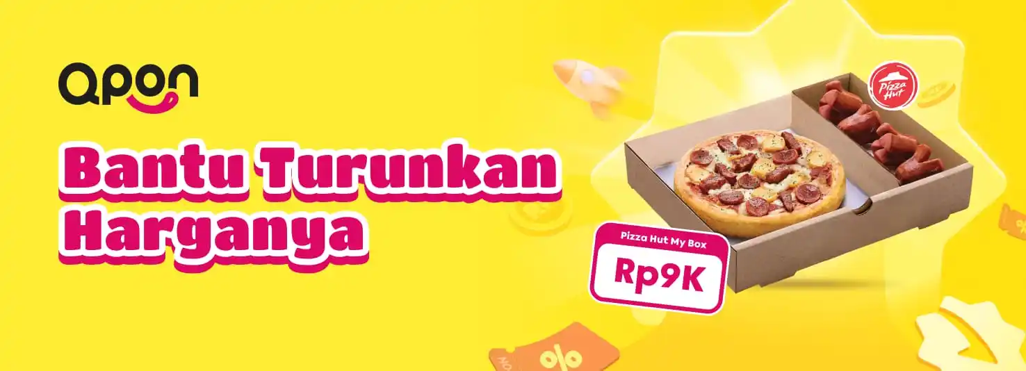 Image from Tokopedei Promo hunter: Yuk, Bantu Turunkan Harganya Pizza Hut Cuma Mulai Rp9K!(Harap perbarui...