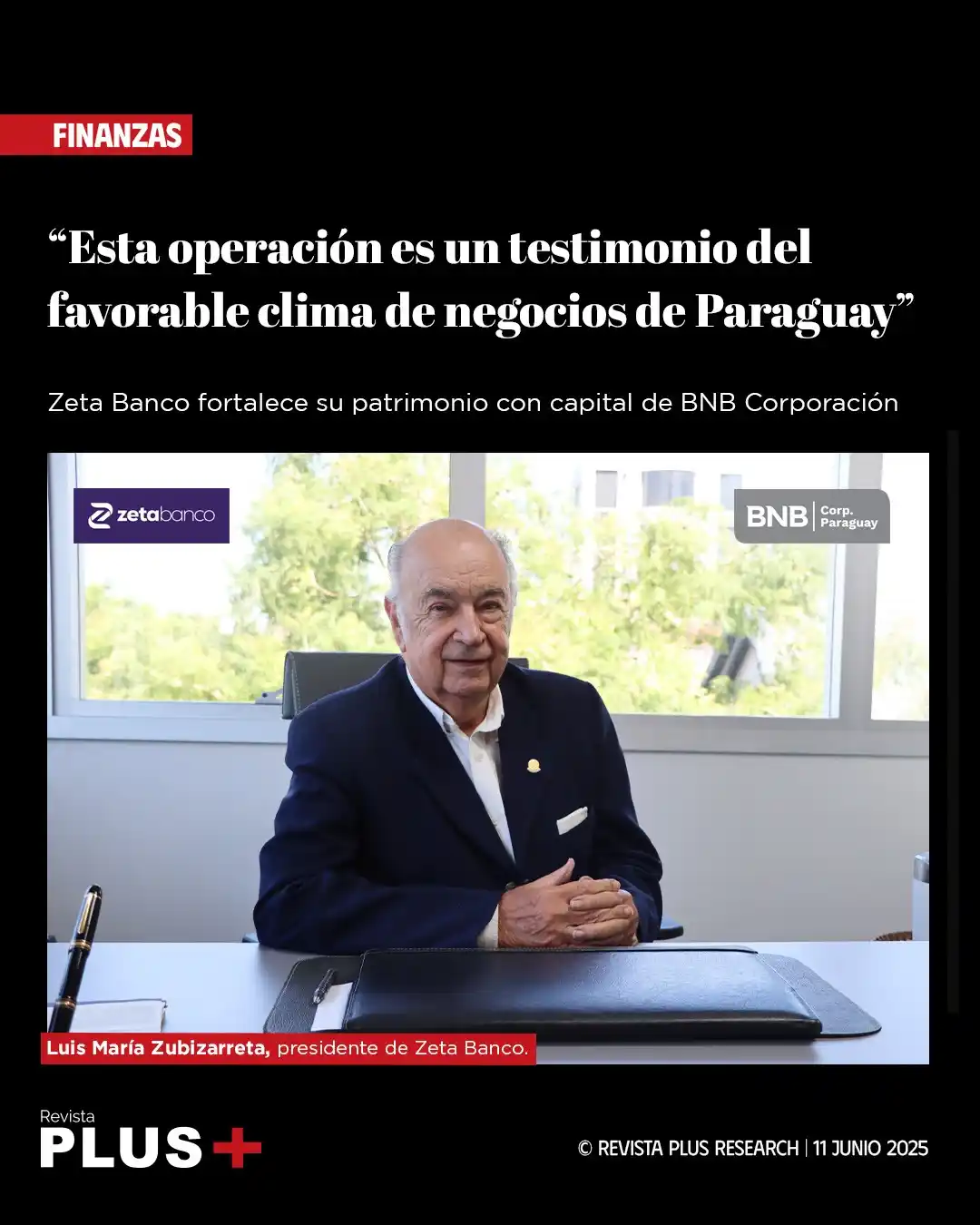 Image from Revista PLUS: 📊 ZETA FORTALECE SU PATRIMONIO 🏛️ Con 35 años de trayectoria en el ...