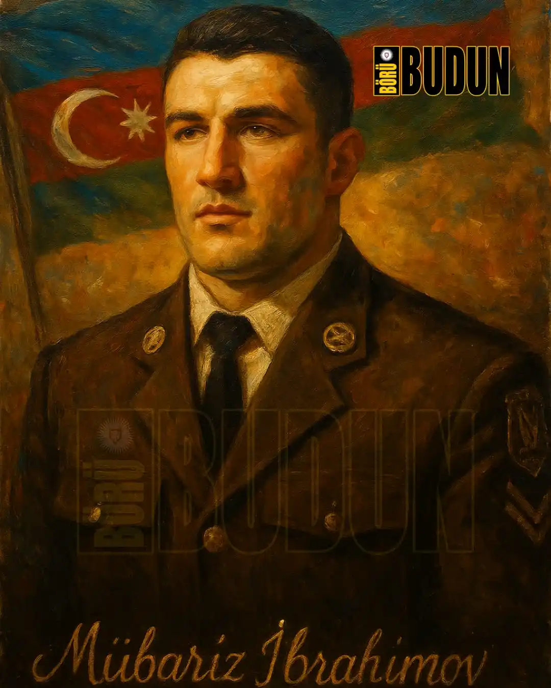 Image from Börü Budun Dergisi: 18 Haziran 2010’da Karabağ’da şehit düşen Azerbaycan’ın milli kahraman...