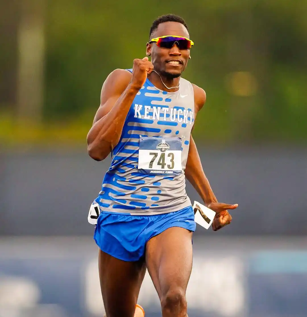 Image from ZIMBUZZ : 19.84s -National Record for Makarawu Tapiwanashe Makarawu (Kentucky) ...