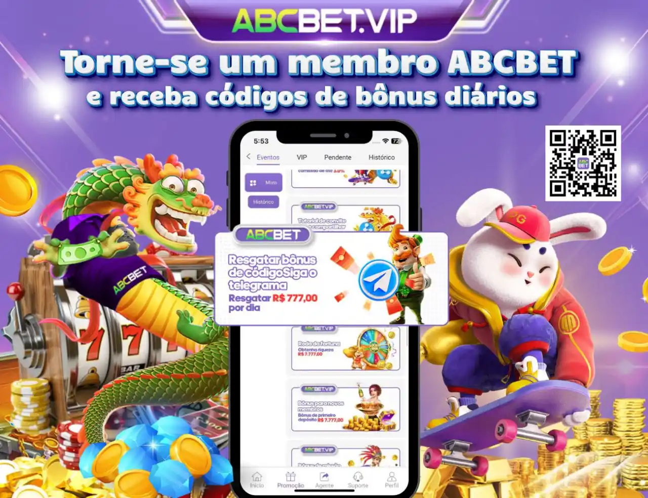 Image from ABCBET.VIP | Canal Oficial ®: ABCBET.CC | Líder de apostas na rede 🇧🇷 Convide 1 amigo e ganhe R$...