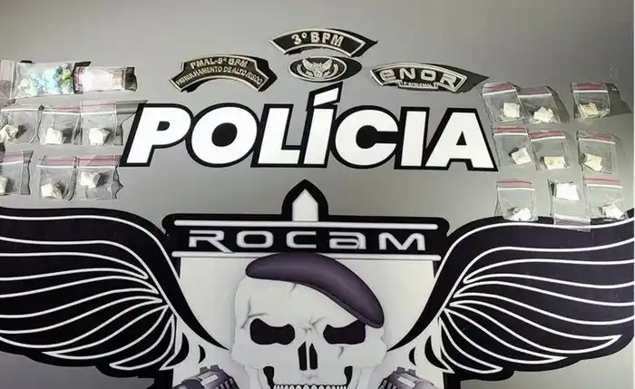 Image from Jornal Extra Alagoas: *Advogada é presa por tráfico de drogas durante abordagem da PM em Ara...