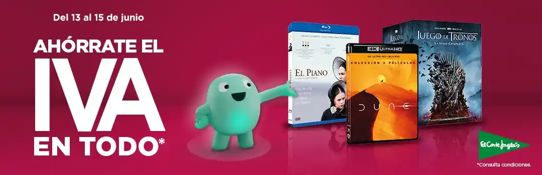 Image from mubis - Ofertas en Cine: 🟢 Ahórrate el IVA en elcorteingles hasta el domingo 15 junio. En mil...