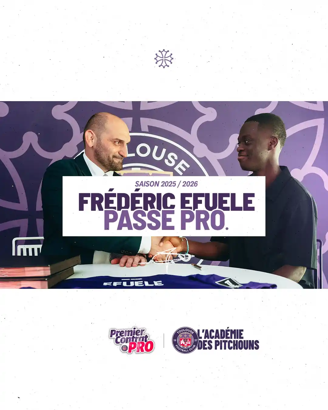 Image from Toulouse Football Club: Alerte π·ππππππ πͺππππππ π·ππ π AprΓ¨s Enzo Faty et Dar...