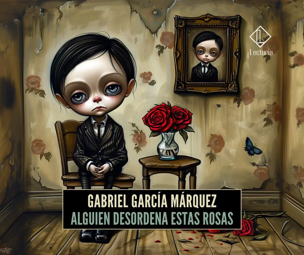 Image from Lecturia : Biblioteca de relatos: «Alguien desordena estas rosas» es un cuento corto de Gabriel García M...