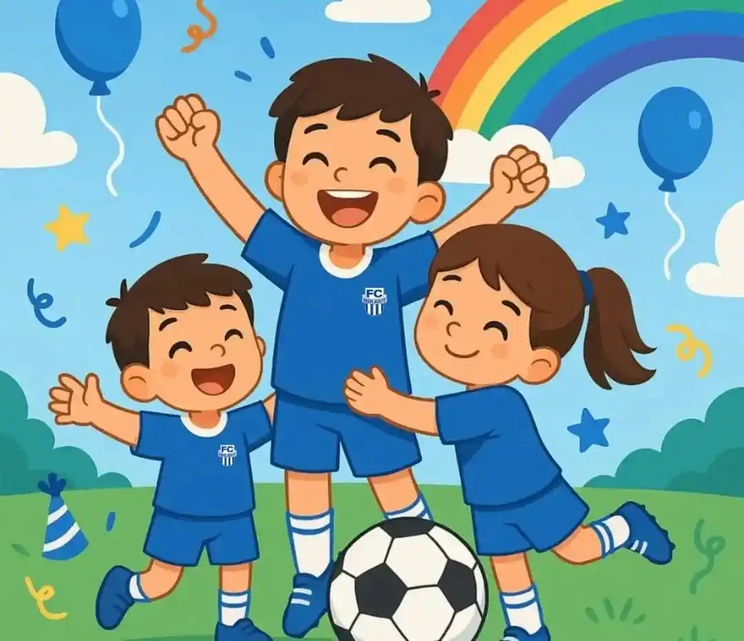 Image from FC Oberlausitz Neugersdorf e.V.: ⚽️ ALLES GUTE ZUM KINDERTAG! 🎉 Heute feiern wir unsere kleinsten Fan...