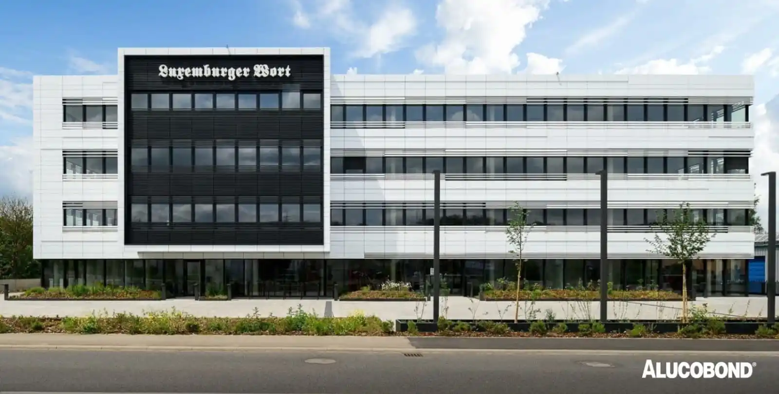 Image from ALUCOBOND®: *ALUCOBOND® ON FACADES* _High-quality facade panels from 3A Composites...